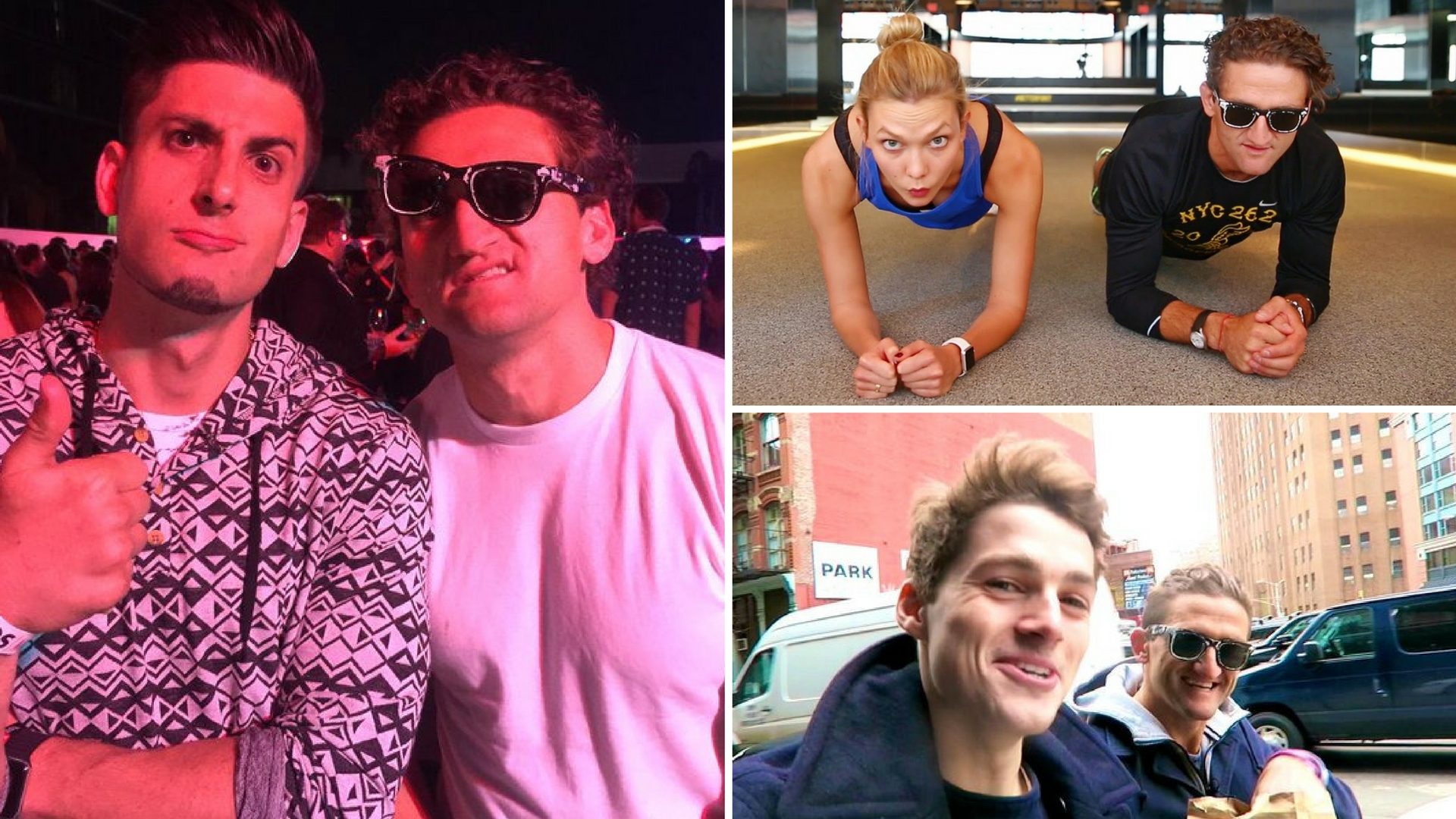 casey neistat and his friends jack jesse and karlie